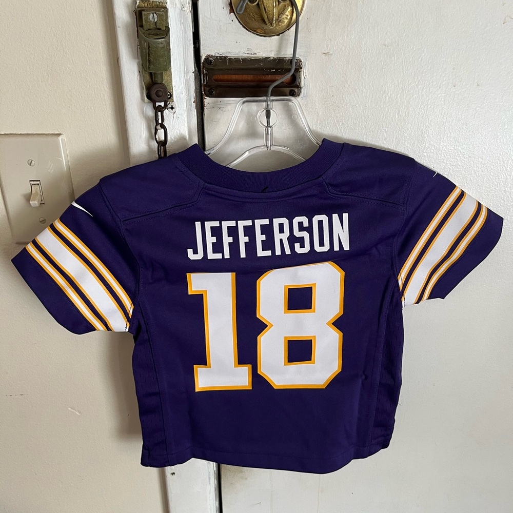 Justin Jefferson Minnesota Vikings Nike NFL YOUTH Jersey 2T